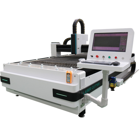 Máy cắt Laser sợi kim loại tấm không gỉ CNC loại 1530 mới 