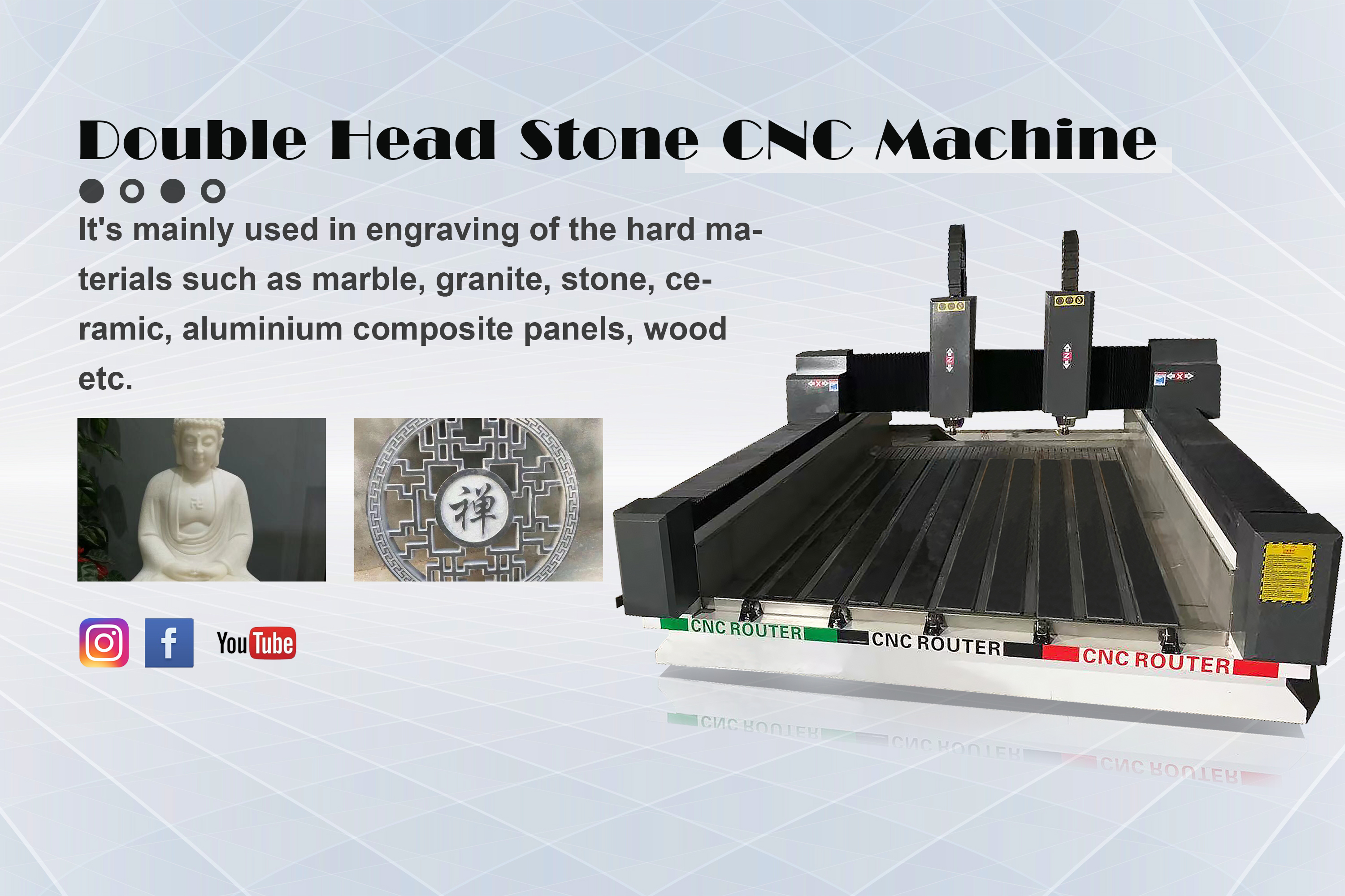 bộ định tuyến cnc đá