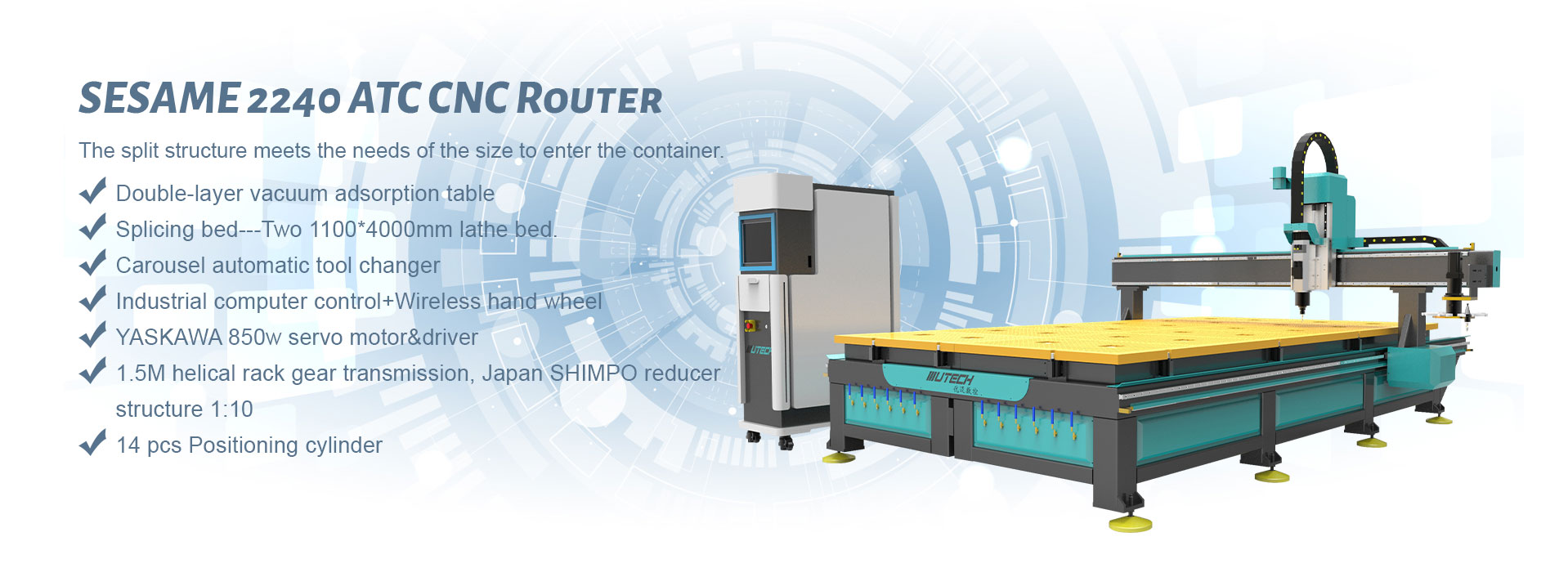 Bộ định tuyến CNC ATC