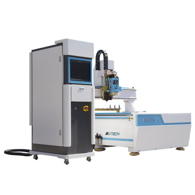 Máy cắt dao tuyến tính ATC CNC CNC Máy cắt dao cho bìa cứng