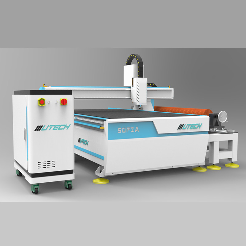 1530 Máy khắc tự động Bộ định tuyến CNC 3d ATC để làm cửa tủ gỗ